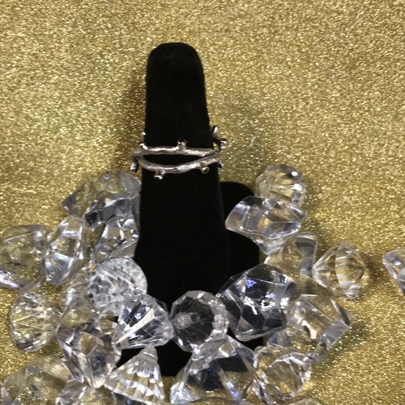 Unique Custom Black Diamond Ring - Picture 3 of 5